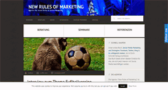 Desktop Screenshot of newrules.de