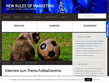 Tablet Screenshot of newrules.de